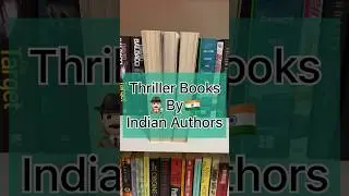 Thriller Books By Indian Authors 📚🇮🇳 #books #shorts