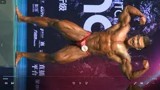 Chinese young bodybuilder, Wu 吴