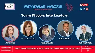 #RevenueHACKS: Team players into leaders
