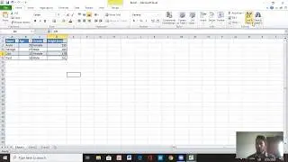 How to insert a table in Microsoft excel / Sorting  (Step by Step)