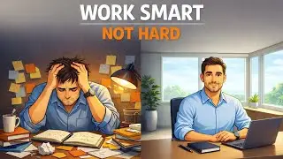 Work Smart, Not Hard | English Easy Podcast | Speaking Practice 