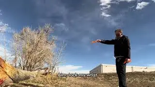 Tutorial: No-spin knife throwing for beginners.