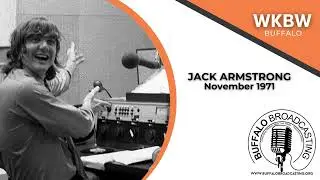 WKBW Radio, 1520 - Jackson Armstrong, November 1971, Buffalo, New York
