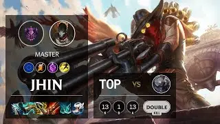 Jhin Top vs Diana - EUW Master Patch 11.15