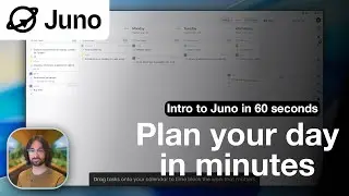 Juno, digital personal planner app &ndash; explained in 60 seconds