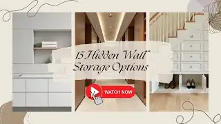 15 Hidden Wall Storage Options for a Clutter-Free Home | BricksBeam