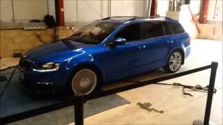 Skoda Octavia vRS TSI Mk3 2013 (Standard Car) Rolling Road Test