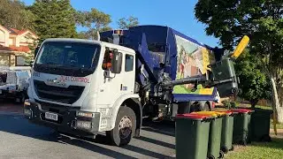 Brisbane recycling with BSR 803 with the lid flipper Jason