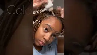 Coloring My #Microlocs #braidlocs
