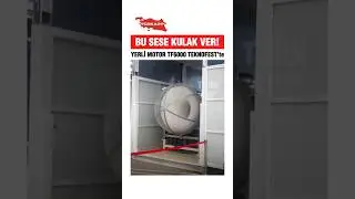🔴 Bu Sese Kulak Ver! Yerli G&uuml;&ccedil;, TF6000 Turbofan Motoru TEKNOFEST&rsquo;te Sahneye &Ccedil;ıktı!  🤩🇹🇷💪🏼