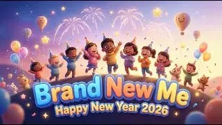 Happy New Year A Brand New Me! Kids New Year Song #kidssongs #happynewyear