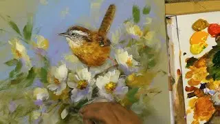 Painting Birds Challenge  Carolina Wren