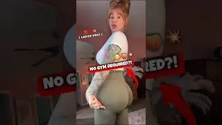 Спортзал не нужен?! Её фигура в этих леггинсах просто сводит с ума 😱🔥