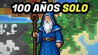 Observ&eacute; a un HUMANO Durante 100 A&Ntilde;OS COMPLETOS😱 - WorldBox Simulator🌐