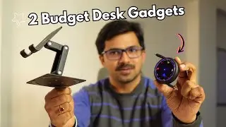 2 Useful Budget Desk Gadget - Retractable Type C Cable & 360 Mobile Stand