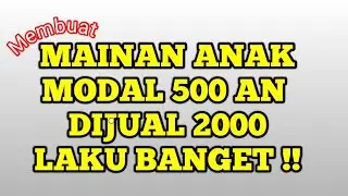 Usaha menjanjikan untuk pemula | cara membuat mainan edukasi anak
