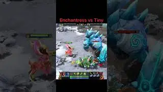 Enchantress vs Tiny #dota2 #dota21x1 #dota2carry #dota2highlights #dota #recommendations #dota2tiny