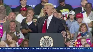 Trump Caps 100th Day In Office With Campaign-Style Rally