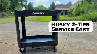 Husky 2-Tier Service Cart