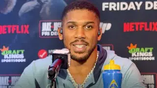 Anthony Joshua | MEDIA Q&A | VS Jake Paul