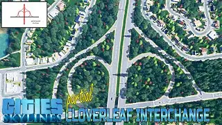 Highway Interchange - Partial Cloverleaf Interchange | #3