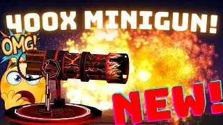 New 600 Robux firework ( 400x minigun cake) in (fireworks playground) Roblox.