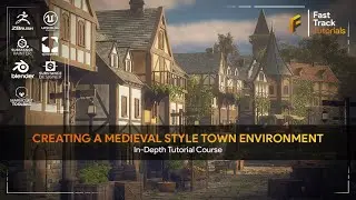 Creating a Medieval Town Environment &ndash; Using UE5 & Blender