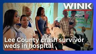 Love triumphs: Lee County crash survivor weds in hospital chapel