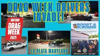Водители Hot Rod Drag Week вторгаются в Boost & Burgers 18.09.2025