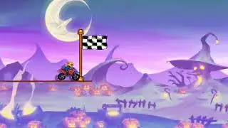 Bike Race Gameplay Halloween -7- Standard bike - 3 stars