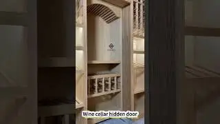 This wine cellar has a hidden door and a secret room inside.It is suitable for storing very precious