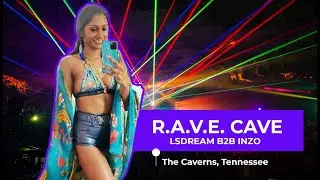 🎶 LSDREAM at The Caverns | Epic Rave Cave Show in Tennessee 🎉