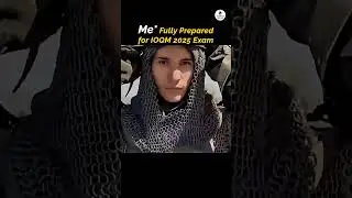 🎯Me* Ready to Conquer IOQM 2025 Exam 😨