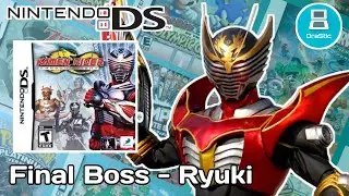 Gameplay Kamen Rider Dragon knight Final boss Ryuki Story Mode NDS Drastic