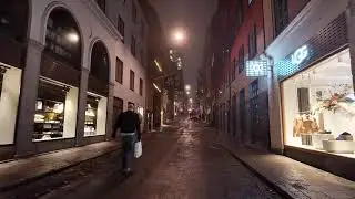 🔴 LIVE Stockholm Night Walk 4K ❄️ Winter City Ambience | Sweden Nightlife Loop 🇸🇪