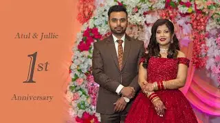 Atul & Jullie | 1st Wedding Anniversary Cinematic Film | Framez Studio | Ldh.