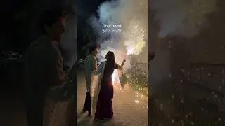 Diwali with my favourite one ❤️ #diwali #trending #viral
