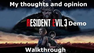This game might be better? Full gameplay and walkthrough of RE3 Demo