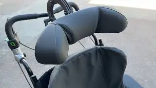 Invacare Rea Azalea Assist Review and Demonstration Wheelchair Tilt in Space