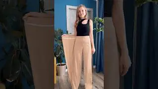 Необычные стильные брюки с Алиэкспресс ‼️в телеграм LeraVmode обзор №0561 #обзор #распаковка #мода