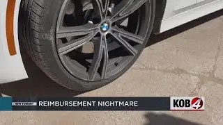 Canadian traveler says I-40 pothole damaged BMW
