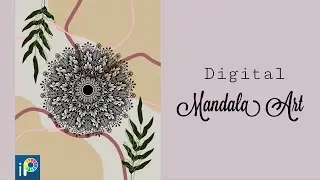 Mandala Art | Relaxing Art | Digital Art | #mandala #mandalaart #ibispaintx #digitalart