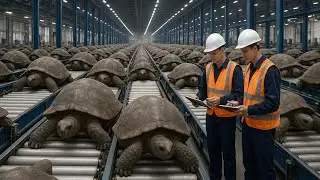 INSIDE THE TURTLE LEATHER FACTORY &mdash; HOW GIANT TURTLE SHELLS BECOME LUXURY BAGS (FULL PROCESS)