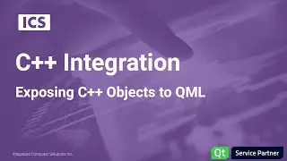 C++ Integration - Exposing C++ Objects to QML