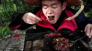Cooking Food | jar of caviar and grilled on a stone plate | Food on Country