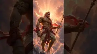 Hanuman Chalisa 🙏 Powerful Bajrangbali Mantra | Hanuman Bhajan #shorts