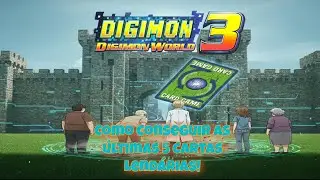 LAST 5 LEGENDARY CARDS in Digimon World 3 🔥 How to GET THEM at the END of the Game!