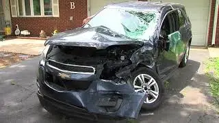 Man survives crash after airbags didn’t deploy