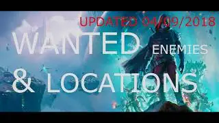 DESTINY 2: FORESAKEN - ALL WANTED ENEMIES & LOCATIONS(Updated)