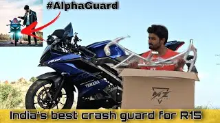Unboxing India's best crash guard for R15 v3| Ride with sachin| Modzilla| Tamil| ride with praka.
